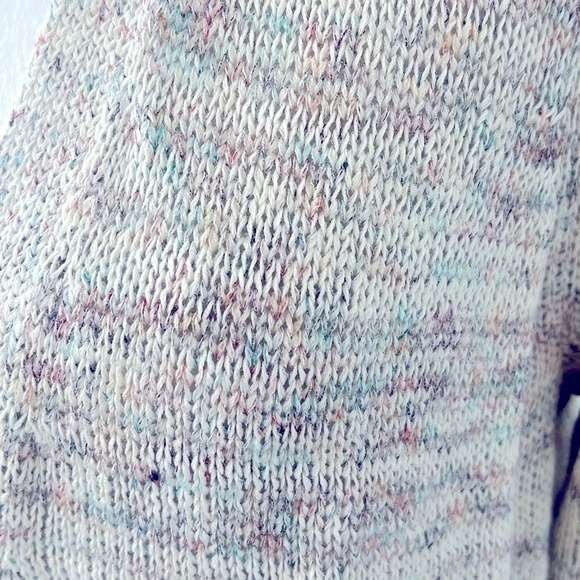 J. Jill NEW Single-Button V-Neck Cardi Sweater Rosebud Multi Sz M Medium - Picture 12 of 16